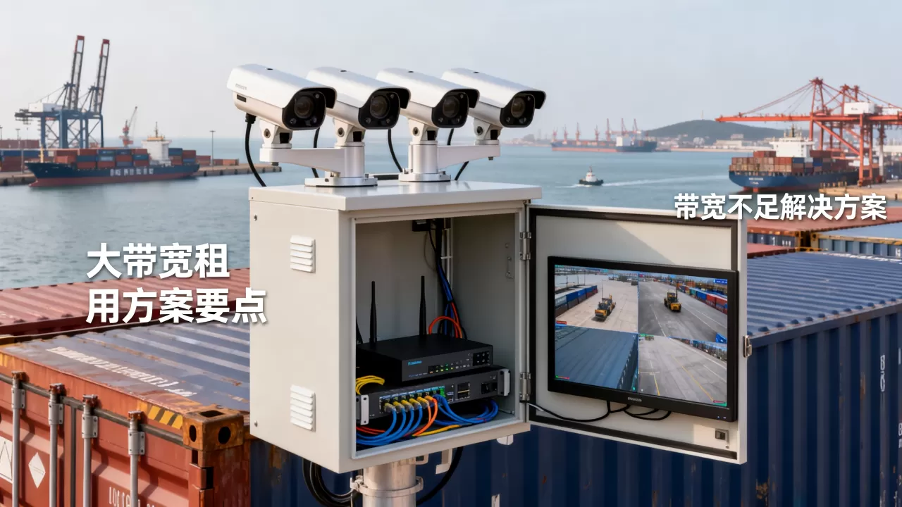 青岛港口视频监控回传大带宽租用方案怎么选,港口监控视频回传带宽不够怎么办 青岛港口视频监控回传大带宽租用方案怎么选,港口监控视频回传带宽不够怎么办
