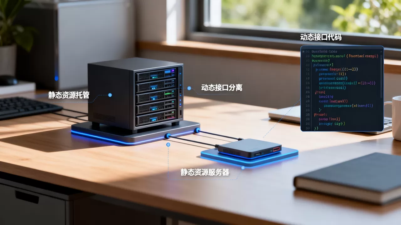 静态资源托管与动态接口分离架构怎么做?,静态资源托管方案 静态资源托管与动态接口分离架构怎么做?,静态资源托管方案