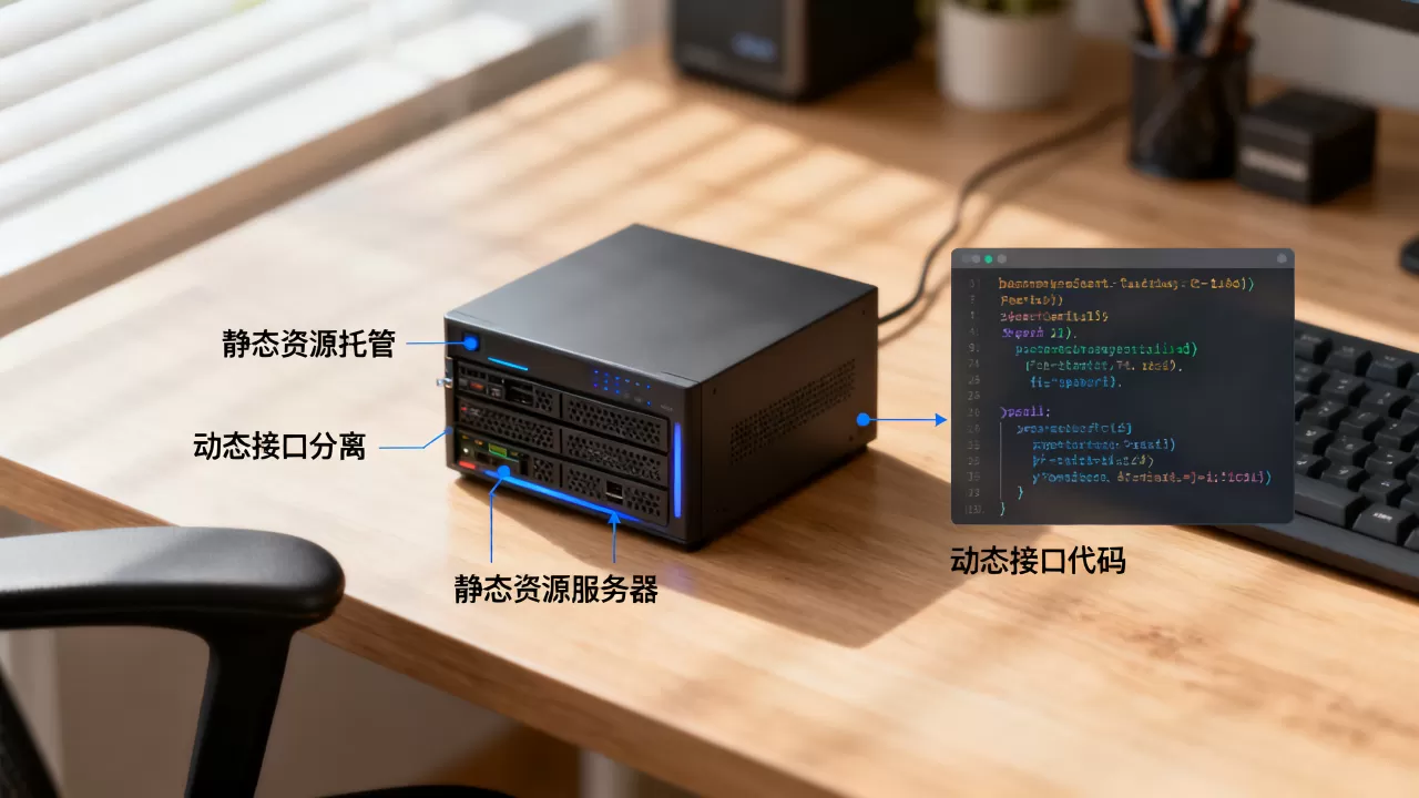静态资源托管与动态接口分离架构怎么做?,静态资源托管方案 静态资源托管与动态接口分离架构怎么做?,静态资源托管方案