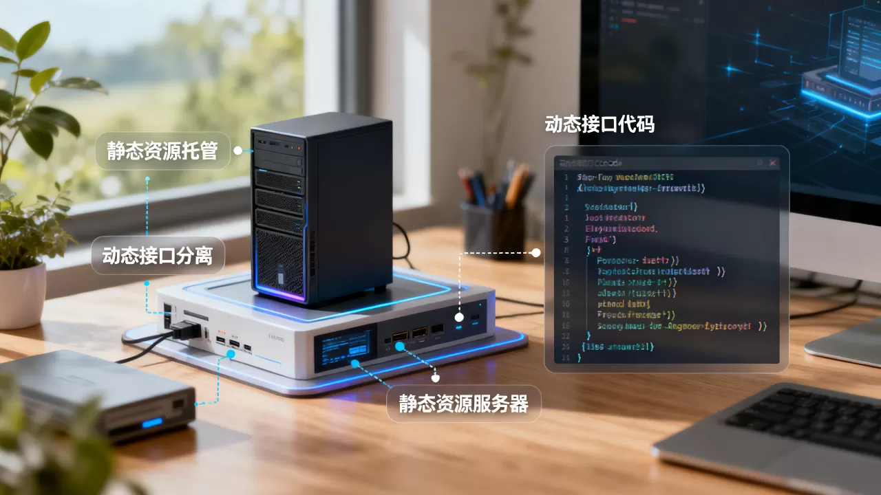 静态资源托管与动态接口分离架构怎么做?,静态资源托管方案 静态资源托管与动态接口分离架构怎么做?,静态资源托管方案