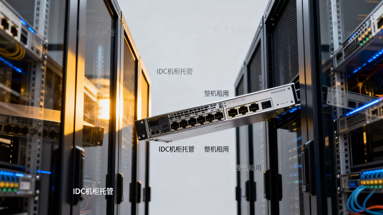 青岛IDC机柜托管和整机租用怎么选，哪个更划算适合企业？
