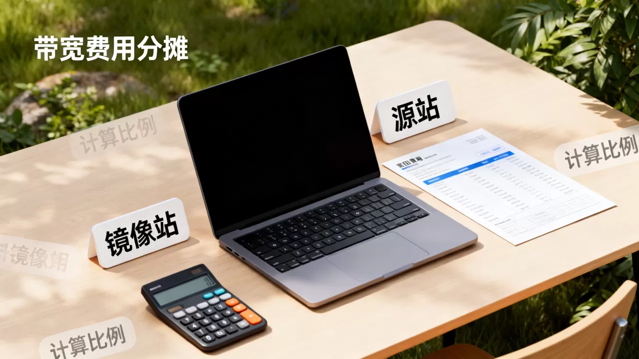 镜像站和源站的带宽费用怎么分摊,如何计算分摊比例 镜像站和源站的带宽费用怎么分摊,如何计算分摊比例