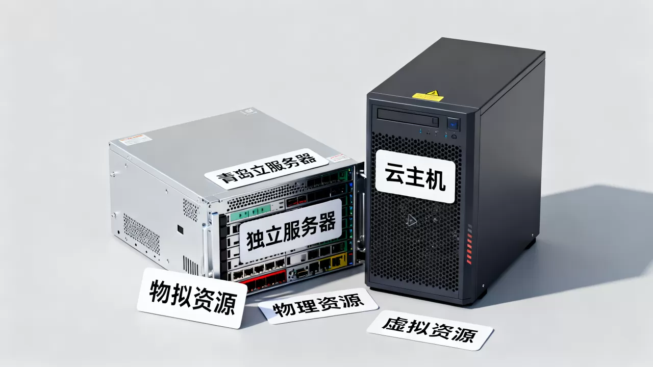 青岛独立服务器和云主机有什么区别 青岛独立服务器和云主机有什么区别
