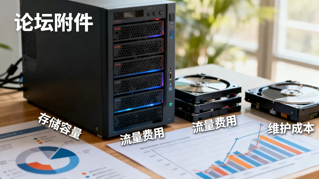 论坛附件存储的费用里面都包含什么内容