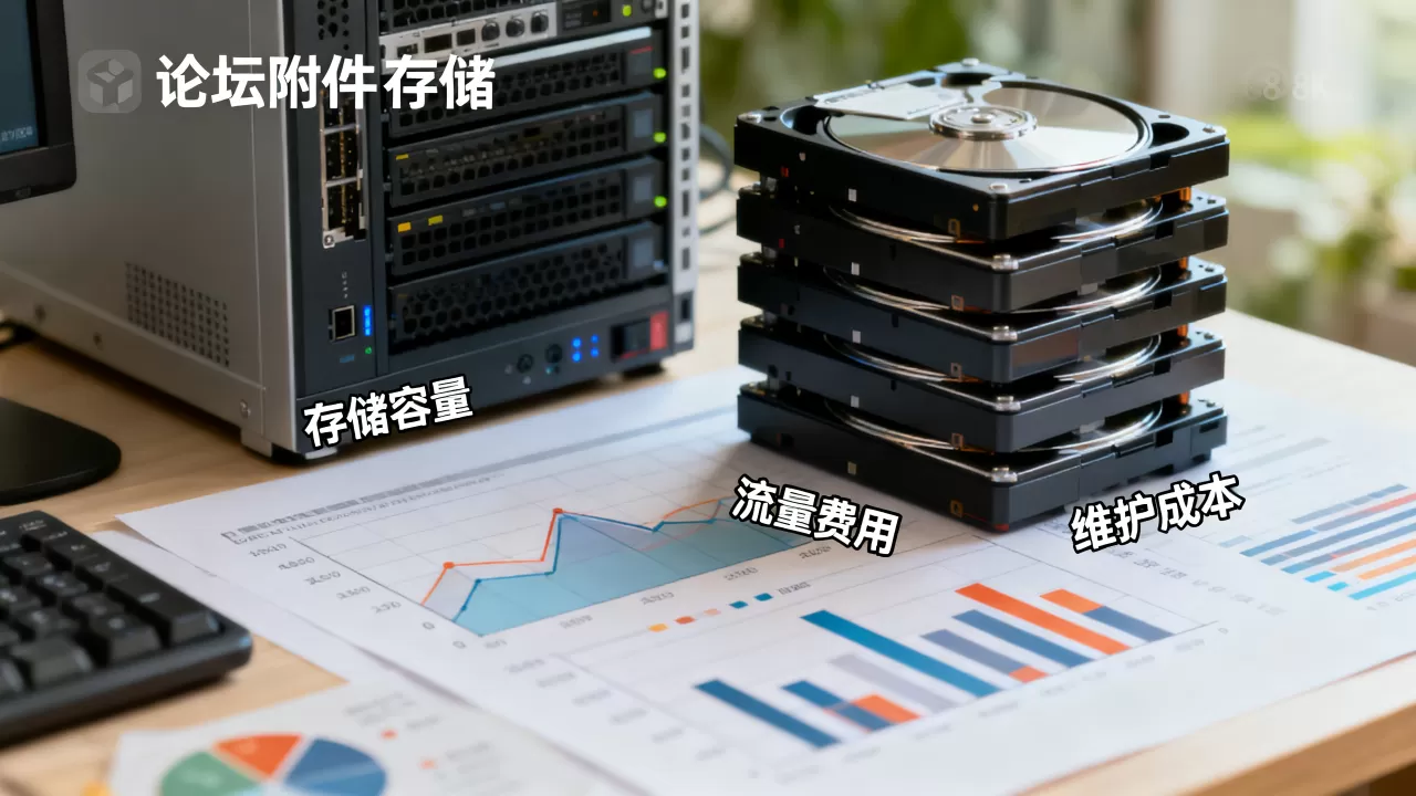 论坛附件存储的费用里面都包含什么内容
