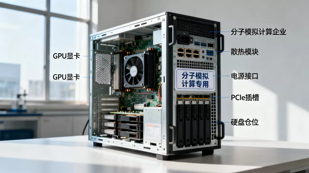 南京生物医药企业做分子模拟计算时GPU服务器怎么配