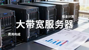 下载站租用大带宽服务器要多少钱？费用构成，租金怎么算