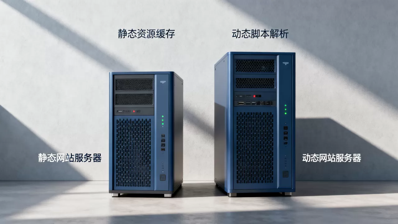 静态网站和动态网站的服务器配置有哪些差异,怎么优化? 静态网站和动态网站的服务器配置有哪些差异,怎么优化?