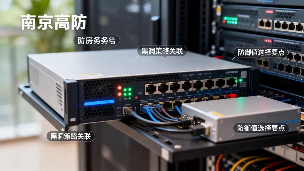 南京高防服务器租用报价为什么与黑洞策略相关？高防服务器防御值怎么选