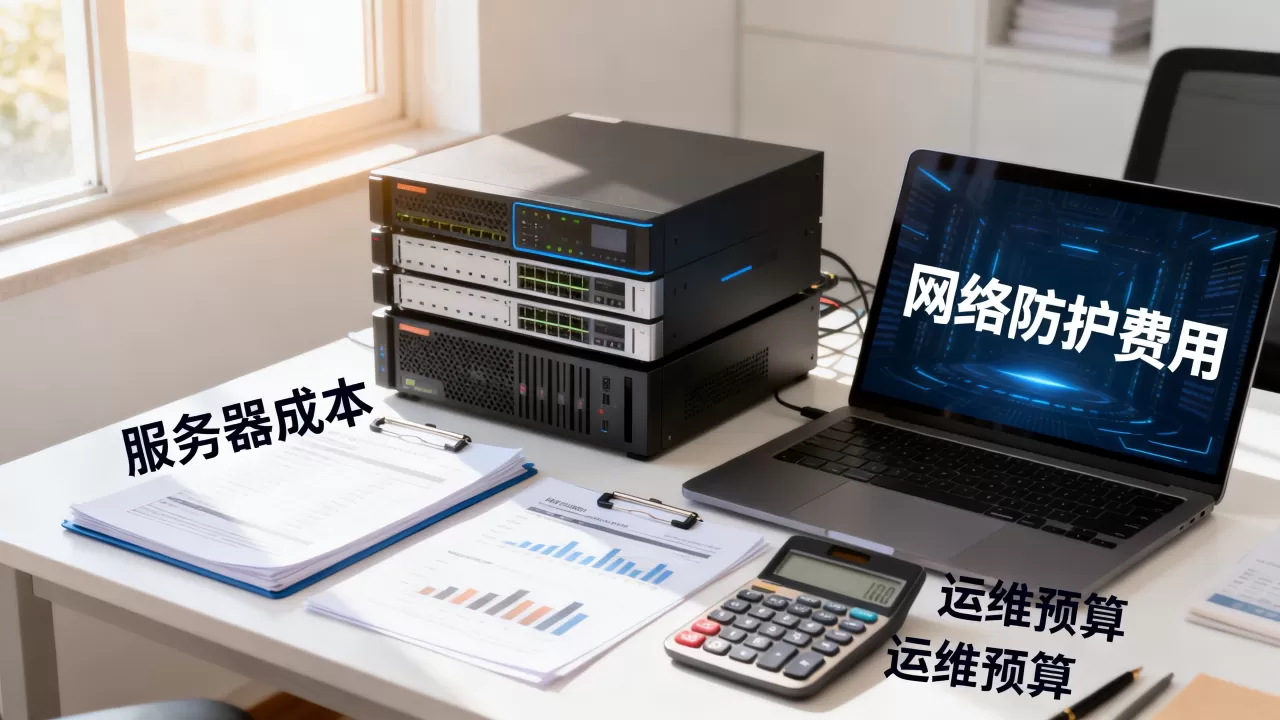 南京企业包年租高防服务器时总成本怎么做预算
