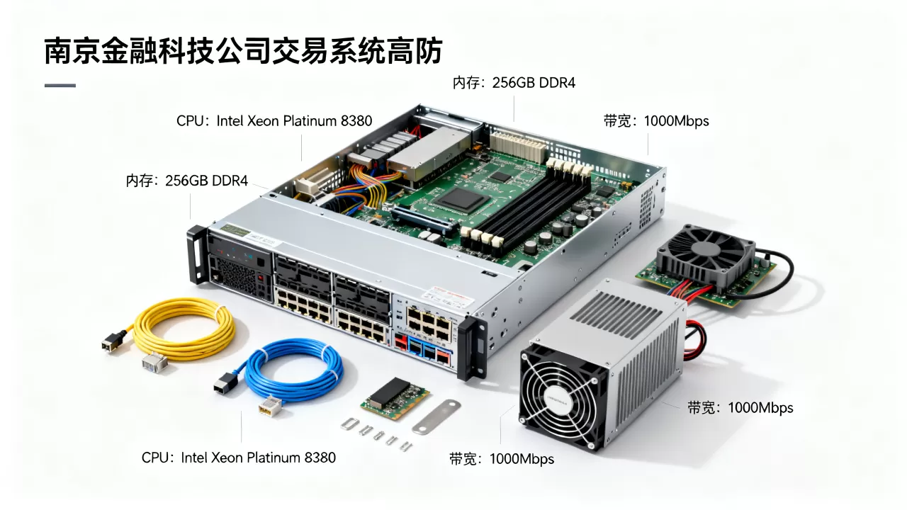 南京金融科技公司交易系统的高防服务器配置要点有哪些，高防服务器怎么选