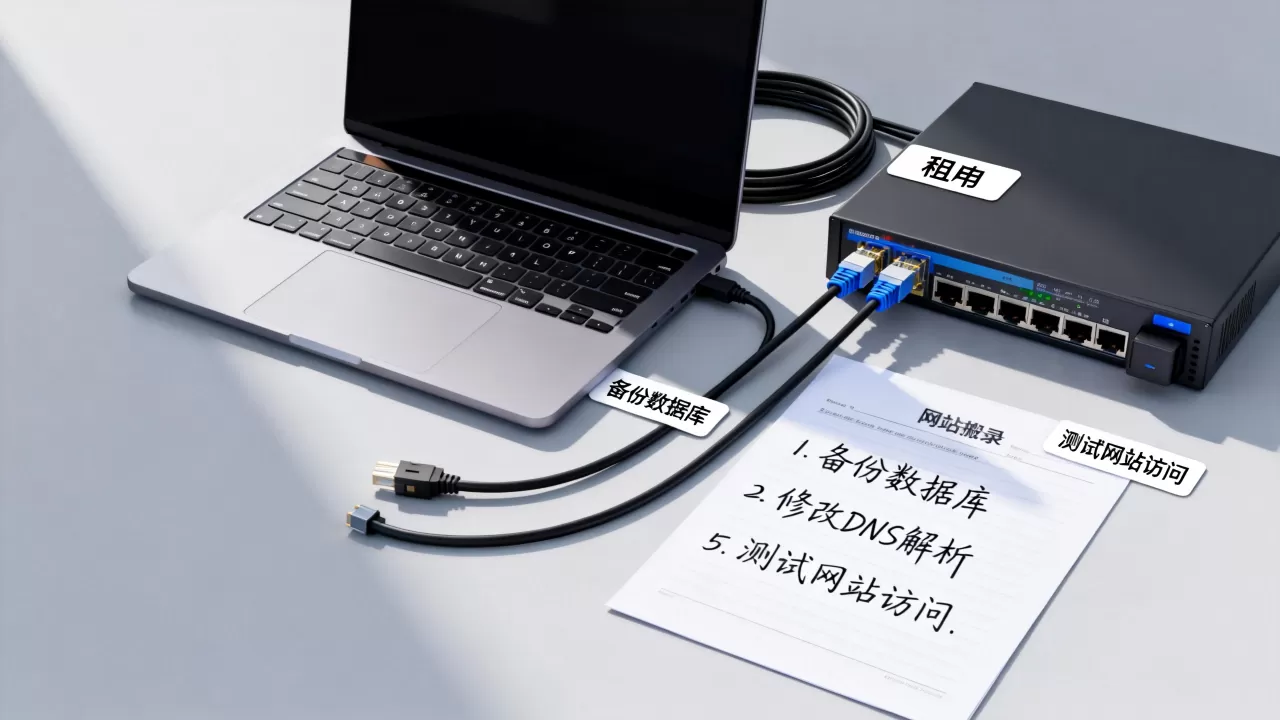 新手怎么把网站搬家到刚租的服务器上，网站搬家教程有哪些注意事项