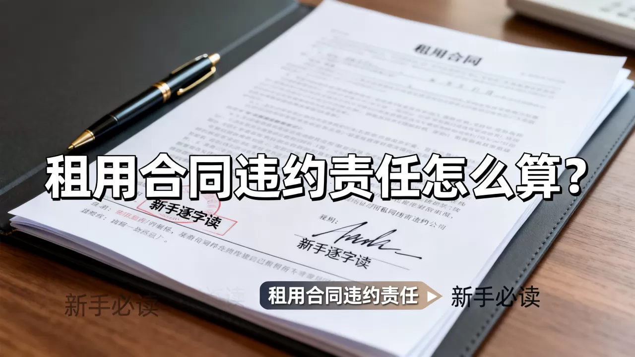 租用合同违约责任怎么算?新手逐字读,租用合同违约责任,新手必读 租用合同违约责任怎么算?新手逐字读,租用合同违约责任,新手必读