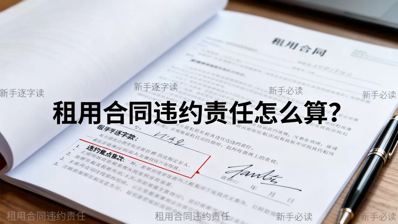 租用合同违约责任怎么算?新手逐字读,租用合同违约责任,新手必读 租用合同违约责任怎么算?新手逐字读,租用合同违约责任,新手必读
