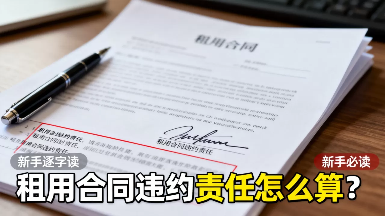 租用合同违约责任怎么算?新手逐字读,租用合同违约责任,新手必读 租用合同违约责任怎么算?新手逐字读,租用合同违约责任,新手必读