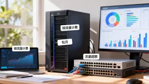 南京大带宽租用按流量计费与包月该怎么选，服务器流量超额怎么办
