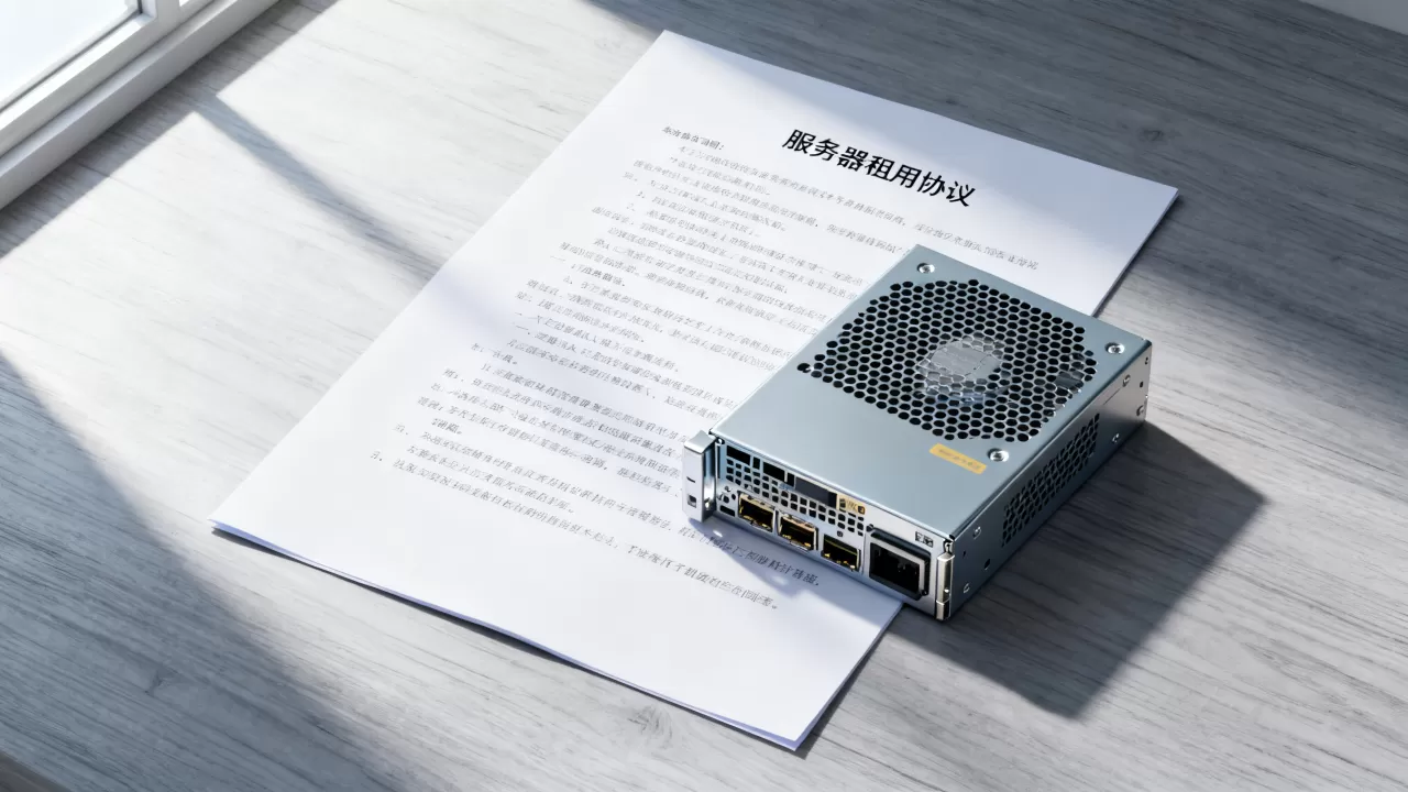 服务器租用口头承诺不算数？合同才是唯一依据，为何必须白纸黑字？
