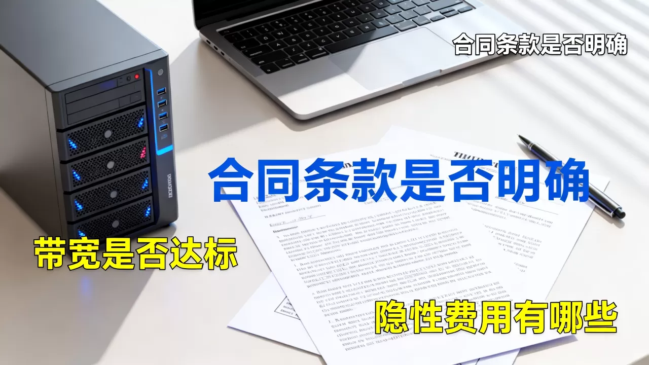 新手租服务器签约前有哪些坑？长尾疑问词避坑清单