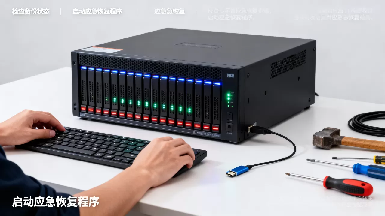服务器没做数据备份一故障就慌了？新手应急恢复全攻略