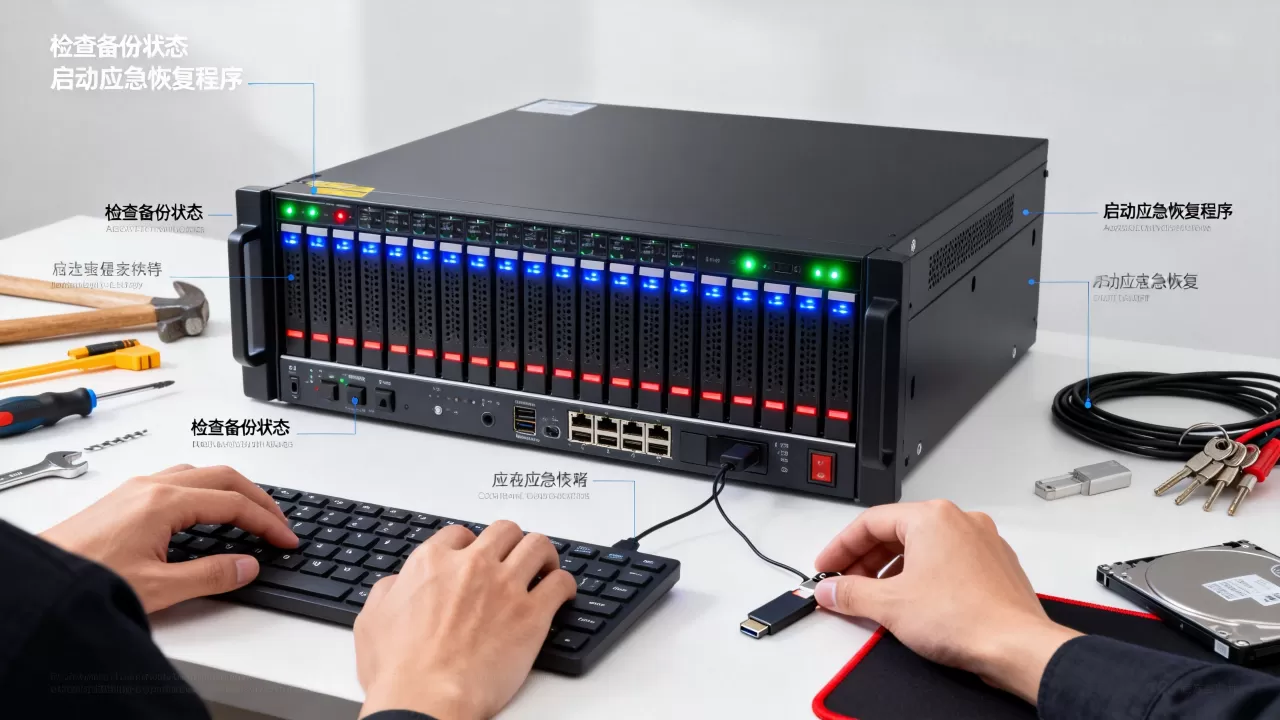 服务器没做数据备份一故障就慌了？新手应急恢复全攻略