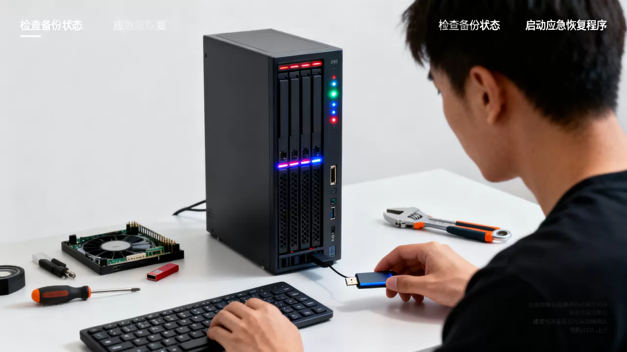 服务器没做数据备份一故障就慌了？新手应急恢复全攻略
