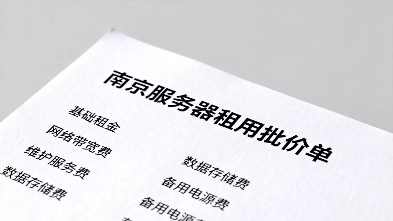 拿到南京服务器租用报价单后要逐项看清包含哪些费用?怎么避免隐形收费 拿到南京服务器租用报价单后要逐项看清包含哪些费用?怎么避免隐形收费