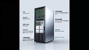 南京服务器租用怎么按业务规模选CPU内存硬盘，企业如何配置？