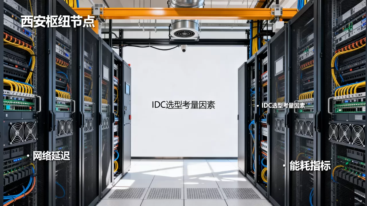 西安枢纽节点定位下IDC选型如何考量？怎么选？
