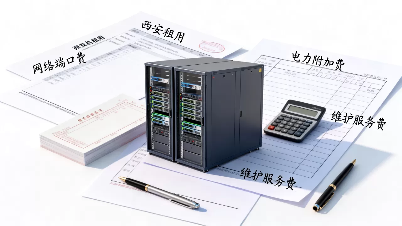 西安机柜租用报价里有哪些容易被忽略的收费项，怎么避坑？