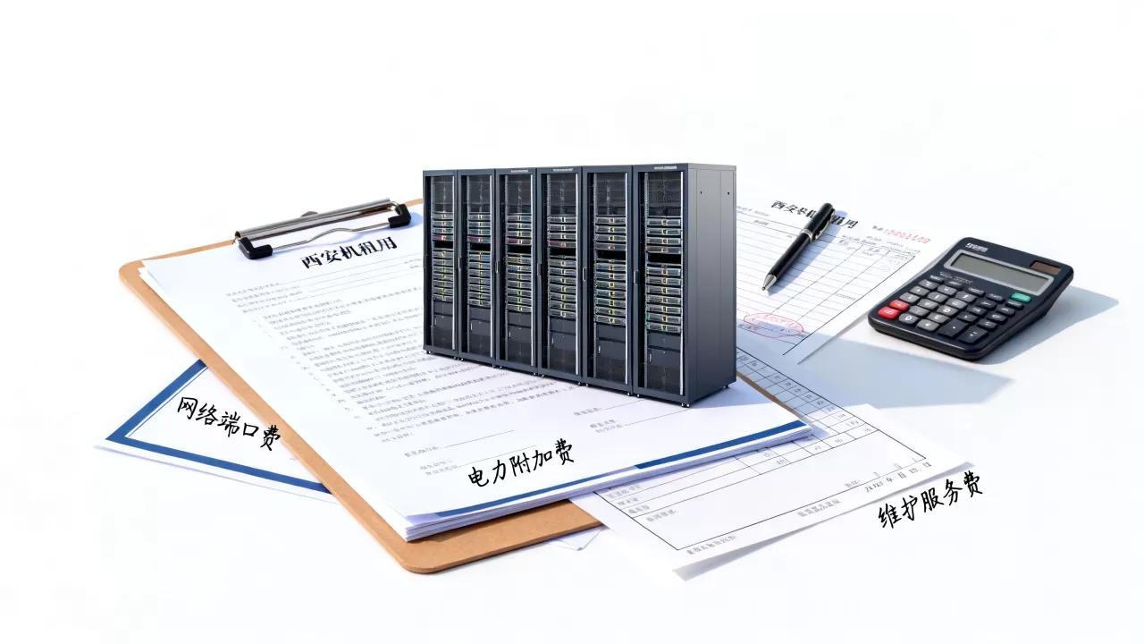 西安机柜租用报价里有哪些容易被忽略的收费项，怎么避坑？