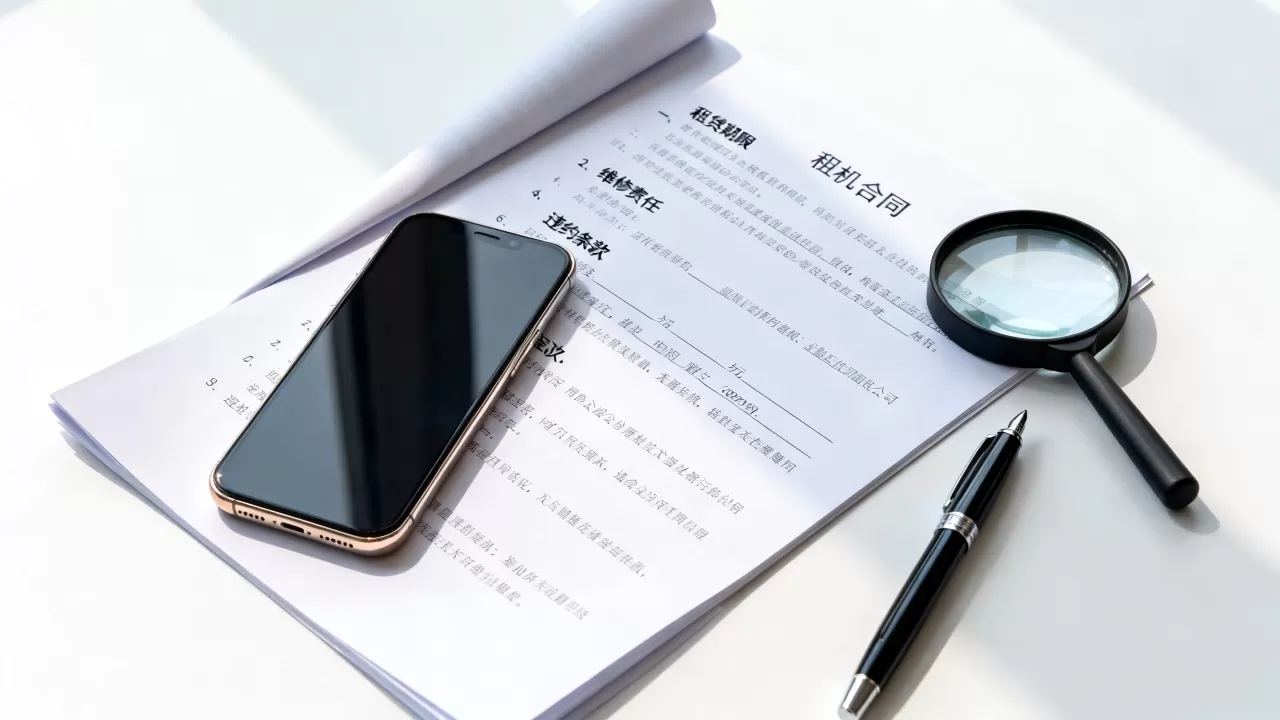 合同条款没写清新手租机吃哑巴亏怎么办，租机合同陷阱有哪些