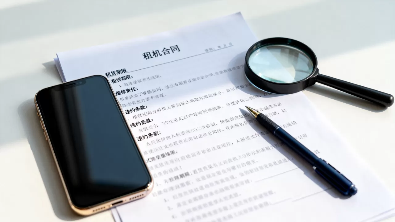 合同条款没写清新手租机吃哑巴亏怎么办，租机合同陷阱有哪些