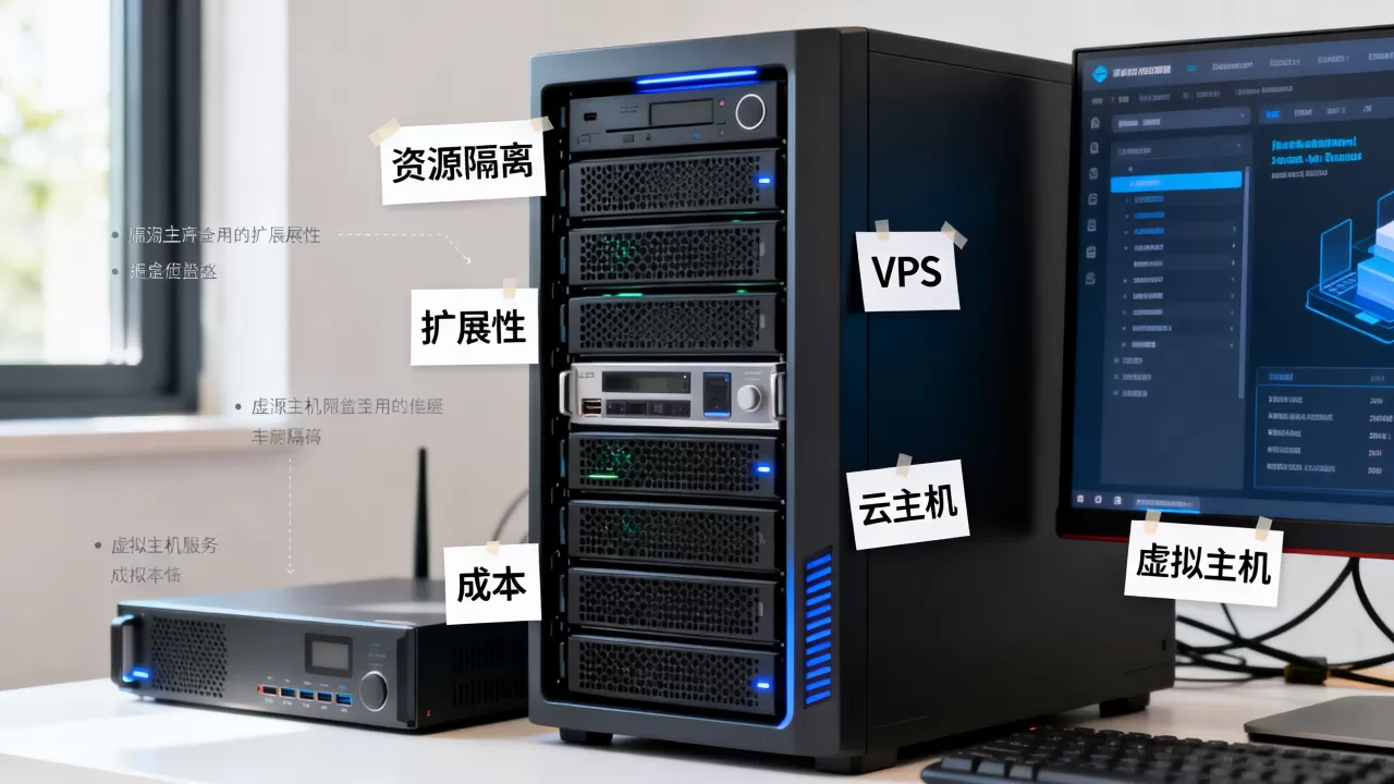 VPS、云主机、虚拟主机到底啥区别？怎么选