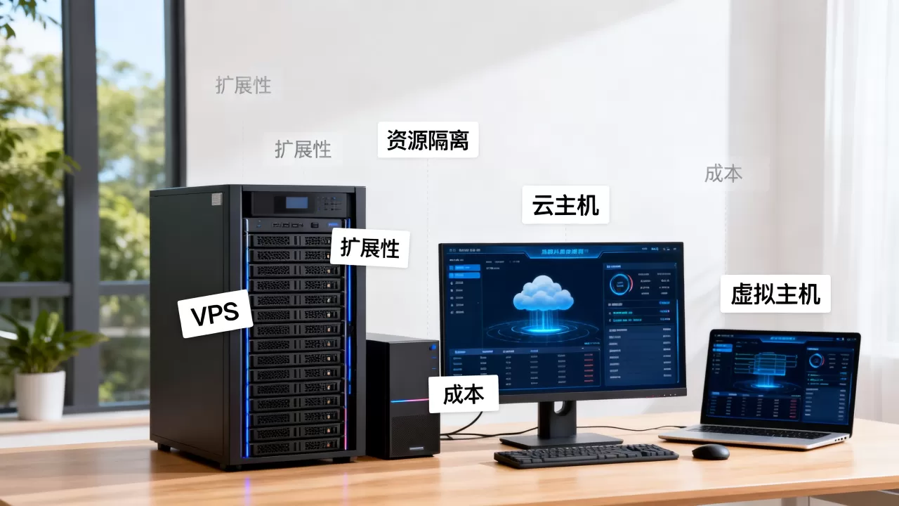 VPS、云主机、虚拟主机到底啥区别？怎么选