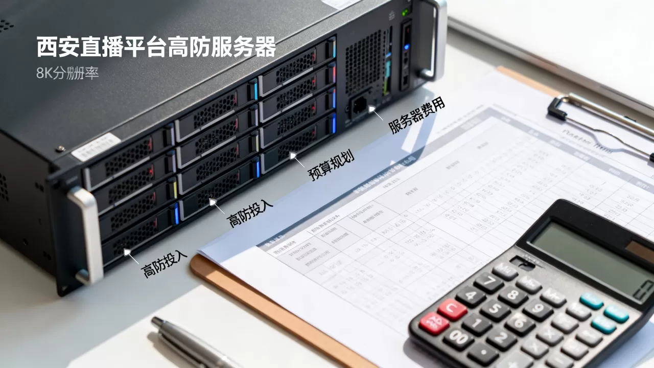 西安直播平台高防投入预算怎么规划，高防服务器费用多少合适？