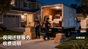 夜间迁移服务为什么收费会更高一些，夜间搬家费用贵吗？
