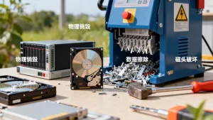 退租服务器硬盘数据销毁的常见方式有哪些？数据安全如何保障？