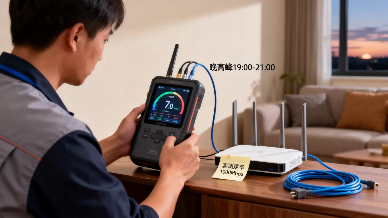 西安大带宽租用先测晚高峰速率，为什么晚高峰测试最能反映真实带宽质量？
