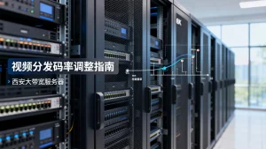 西安大带宽服务器做视频分发的码率要点有哪些？视频分发码率怎么调？