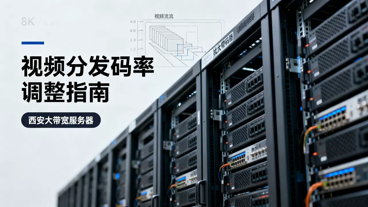 西安大带宽服务器做视频分发的码率要点有哪些？视频分发码率怎么调？