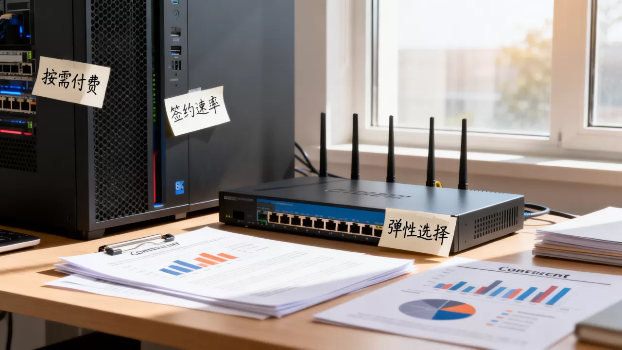 西安大带宽租用按需付费与签约时速率条款解读，企业该如何弹性选择？