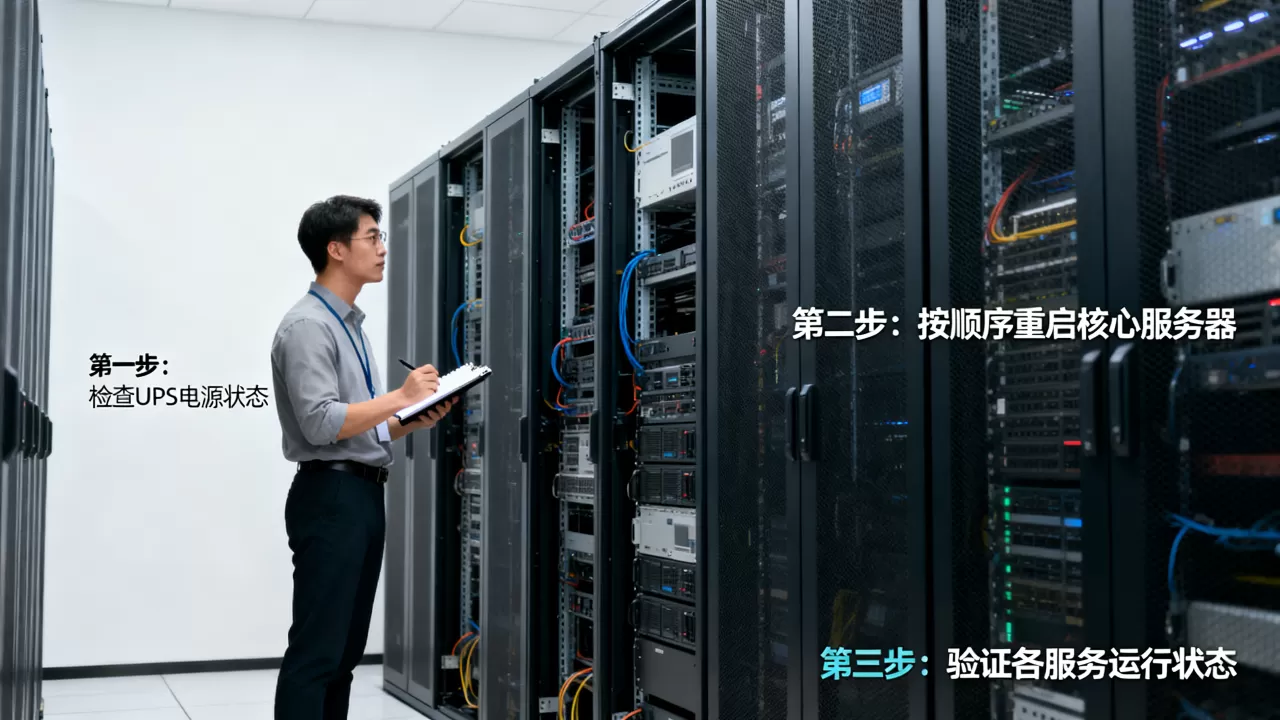 机房断电后服务器重启顺序如何恢复？有哪些恢复要点？