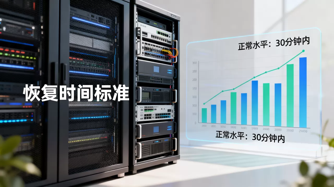 服务器宕机后多久能恢复算正常水平?,恢复时间标准是什么 服务器宕机后多久能恢复算正常水平?,恢复时间标准是什么