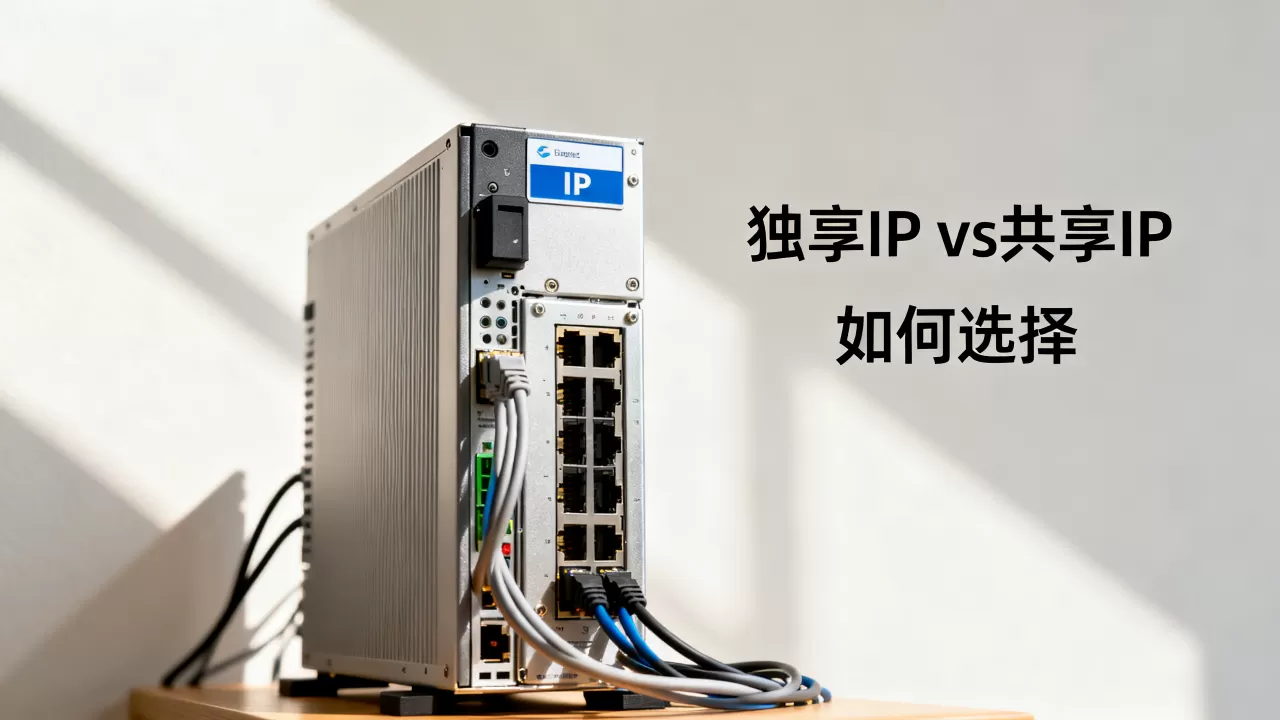 西安服务器租用，独享IP和共享IP有啥区别？怎么选？