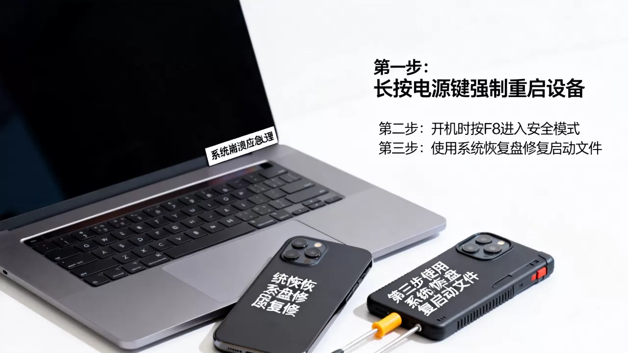 系统崩溃无法启动时如何应急处理？有哪些关键步骤？