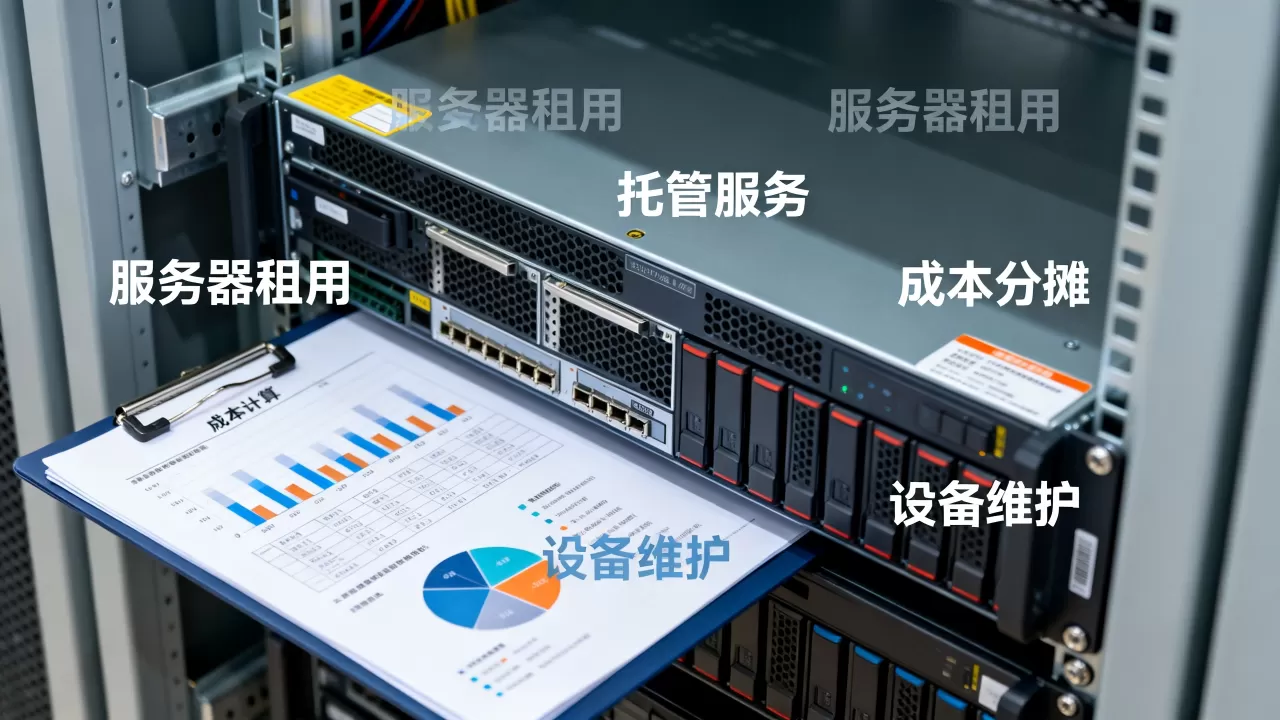 西安服务器租用与托管混用如何分摊成本，成本怎么算？