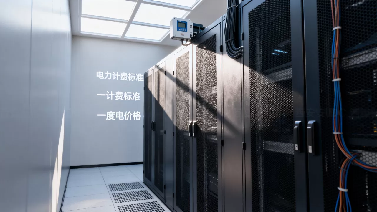 西安IDC机柜租用的电力计费到底怎么算？，一度电多少钱