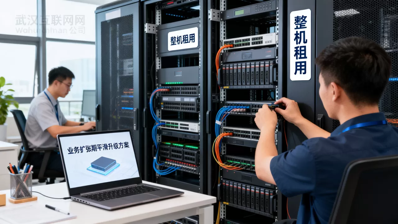 武汉互联网公司业务扩张期怎么用整机租用平滑升级，整机租用有哪些优势？