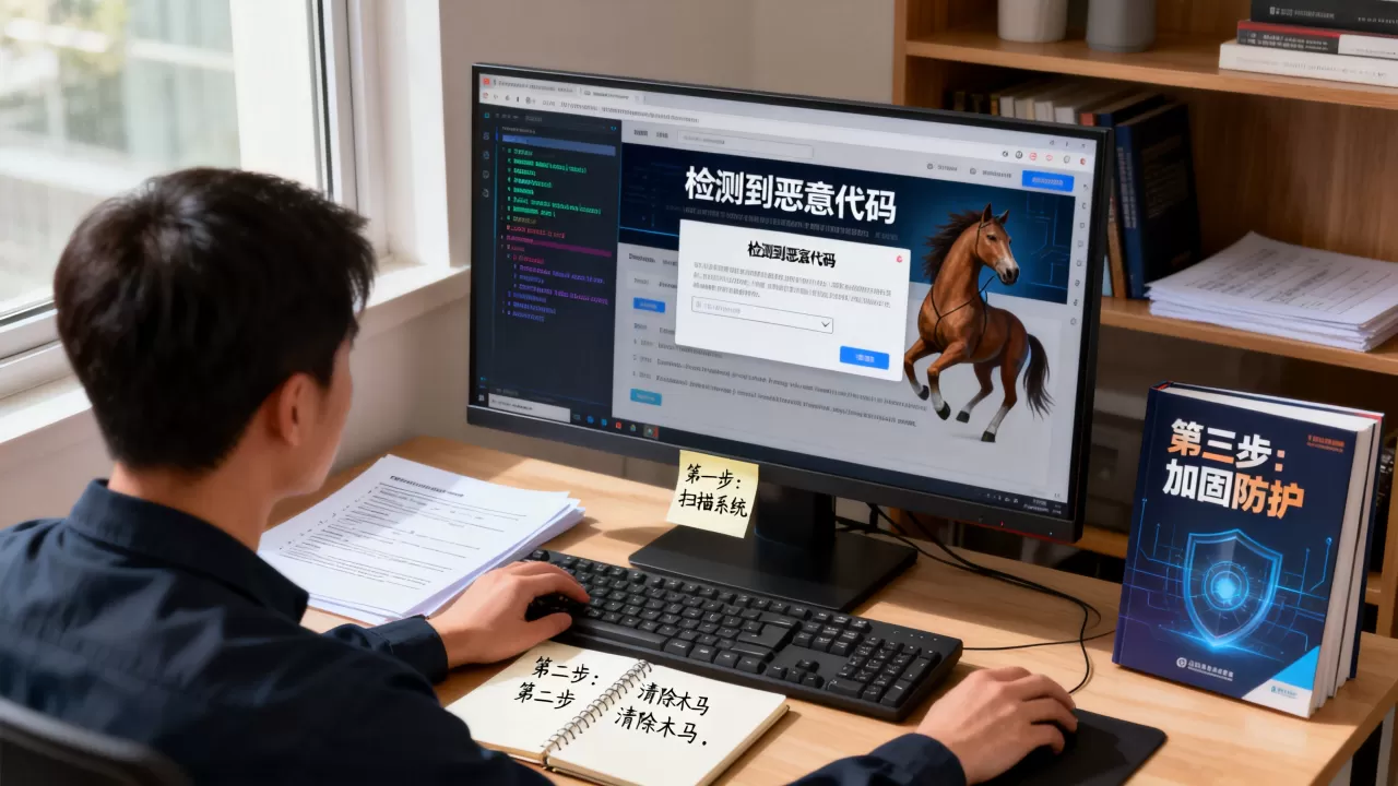 网站被挂马后如何清理与加固系统?网站被挂马了怎么办 网站被挂马后如何清理与加固系统?网站被挂马了怎么办