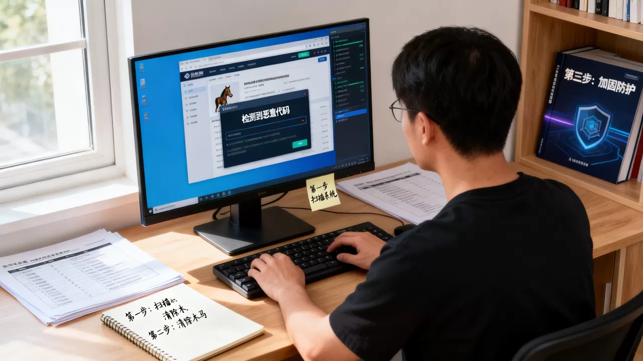 网站被挂马后如何清理与加固系统?网站被挂马了怎么办 网站被挂马后如何清理与加固系统?网站被挂马了怎么办